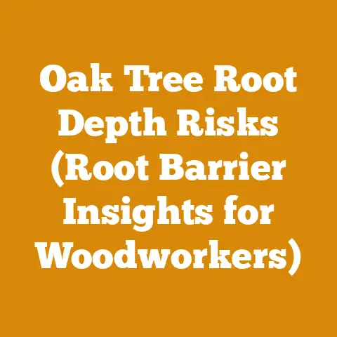 Oak Tree Root Depth Risks (Root Barrier Insights for Woodworkers)