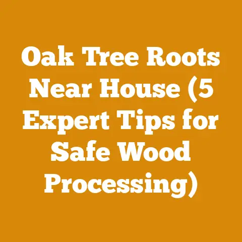 Oak Tree Roots Near House (5 Expert Tips for Safe Wood Processing)