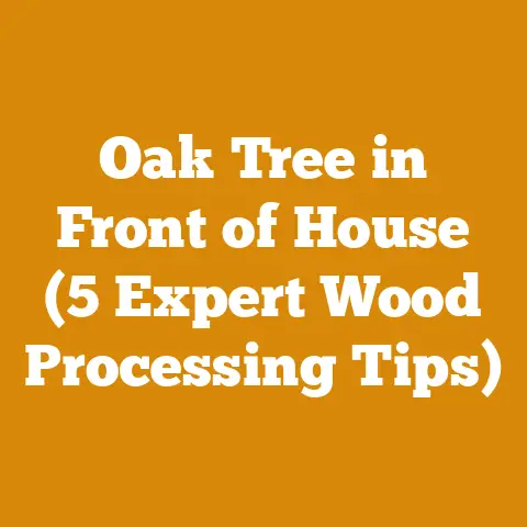 Oak Tree in Front of House (5 Expert Wood Processing Tips)