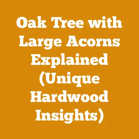 Oak Tree with Large Acorns Explained (Unique Hardwood Insights)