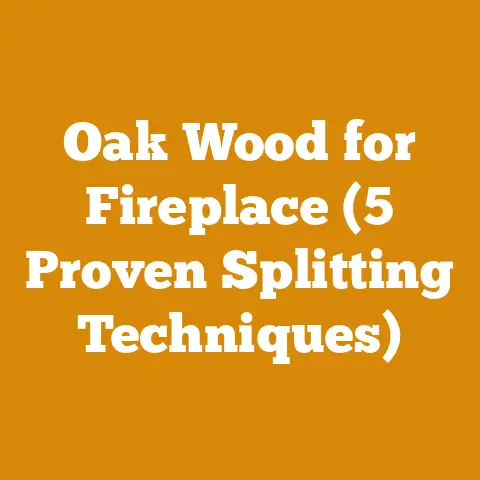 Oak Wood for Fireplace (5 Proven Splitting Techniques)