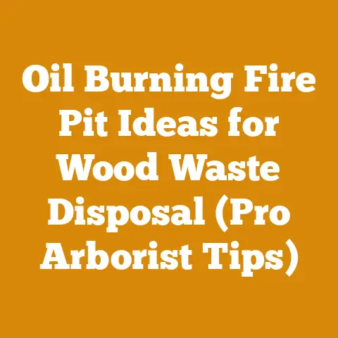 Oil Burning Fire Pit Ideas for Wood Waste Disposal (Pro Arborist Tips)