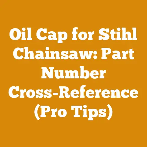 Oil Cap for Stihl Chainsaw: Part Number Cross-Reference (Pro Tips)
