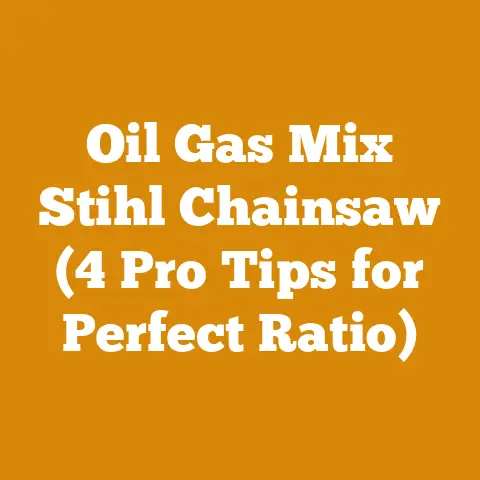Oil Gas Mix Stihl Chainsaw (4 Pro Tips for Perfect Ratio)