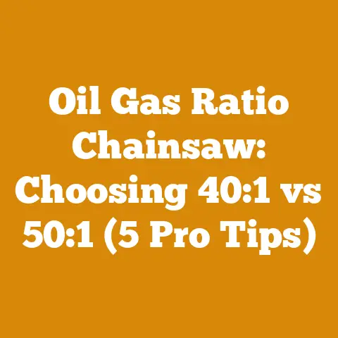 Oil Gas Ratio Chainsaw: Choosing 40:1 vs 50:1 (5 Pro Tips)