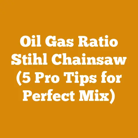 Oil Gas Ratio Stihl Chainsaw (5 Pro Tips for Perfect Mix)