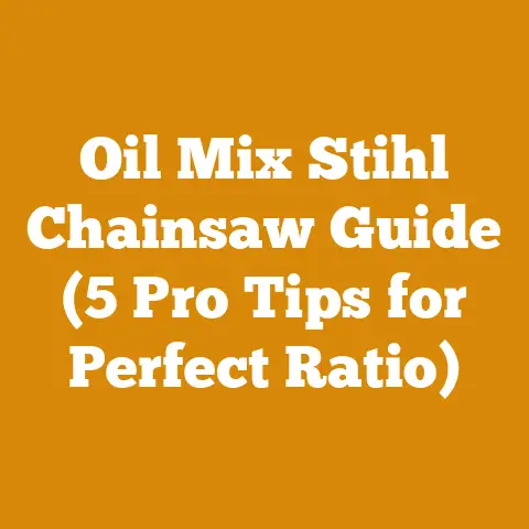 Oil Mix Stihl Chainsaw Guide (5 Pro Tips for Perfect Ratio)