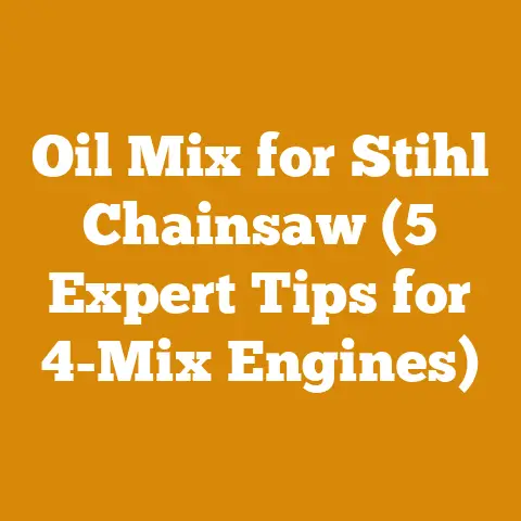 Oil Mix for Stihl Chainsaw (5 Expert Tips for 4-Mix Engines)