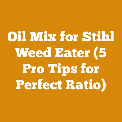 Oil Mix for Stihl Weed Eater (5 Pro Tips for Perfect Ratio)