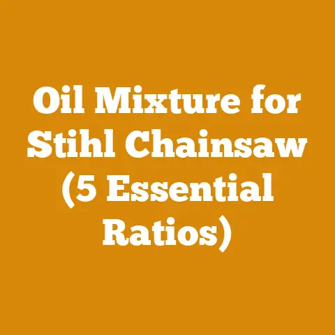 Oil Mixture for Stihl Chainsaw (5 Essential Ratios)