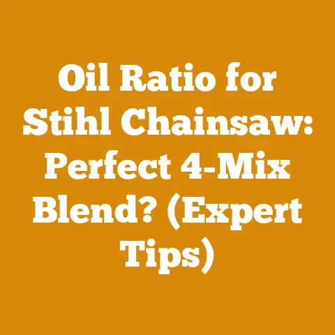 Oil Ratio for Stihl Chainsaw: Perfect 4-Mix Blend? (Expert Tips)