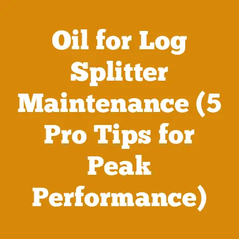 Oil for Log Splitter Maintenance (5 Pro Tips for Peak Performance)