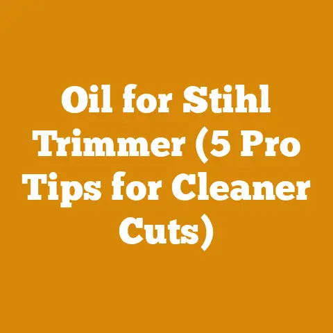 Oil for Stihl Trimmer (5 Pro Tips for Cleaner Cuts)