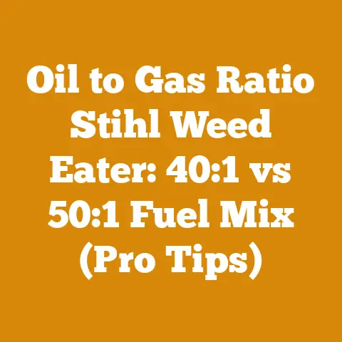 Oil to Gas Ratio Stihl Weed Eater: 40:1 vs 50:1 Fuel Mix (Pro Tips)