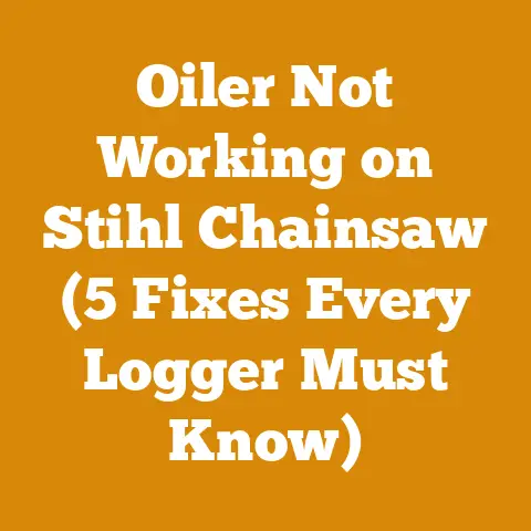 Oiler Not Working on Stihl Chainsaw (5 Fixes Every Logger Must Know)