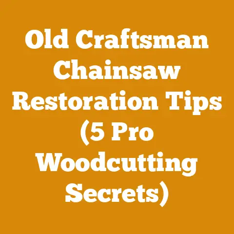 Old Craftsman Chainsaw Restoration Tips (5 Pro Woodcutting Secrets)