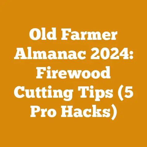 Old Farmer Almanac 2024: Firewood Cutting Tips (5 Pro Hacks)