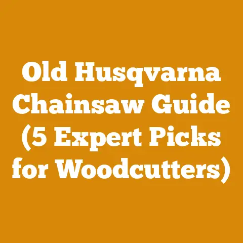 Old Husqvarna Chainsaw Guide (5 Expert Picks for Woodcutters)