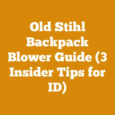 Old Stihl Backpack Blower Guide (3 Insider Tips for ID)