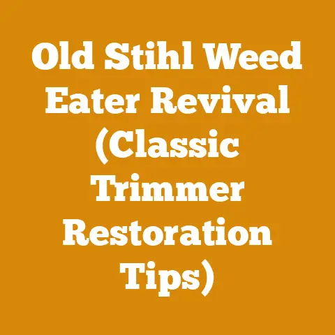 Old Stihl Weed Eater Revival (Classic Trimmer Restoration Tips)