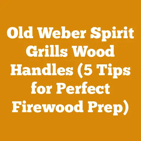 Old Weber Spirit Grills Wood Handles (5 Tips for Perfect Firewood Prep)