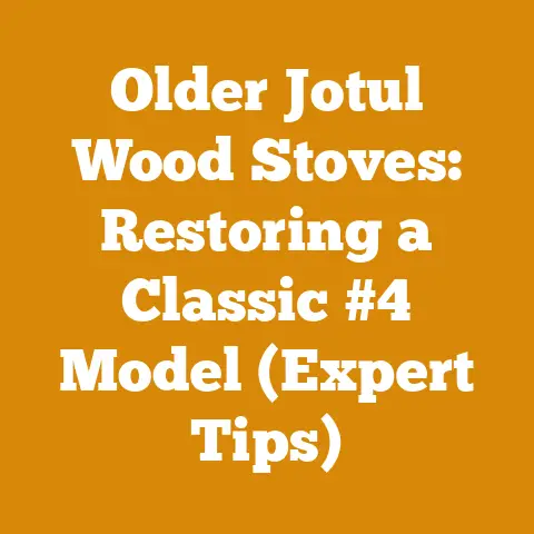 Older Jotul Wood Stoves: Restoring a Classic #4 Model (Expert Tips)