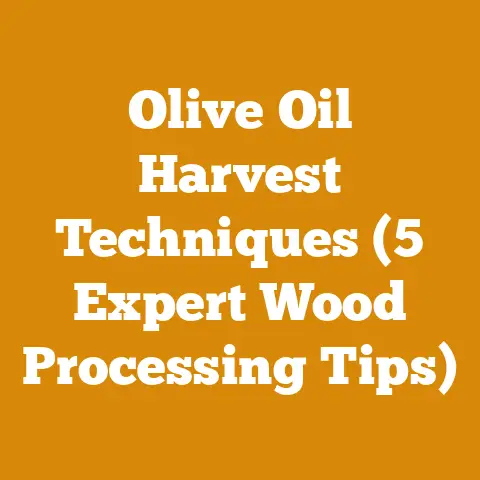 Olive Oil Harvest Techniques (5 Expert Wood Processing Tips)