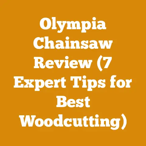 Olympia Chainsaw Review (7 Expert Tips for Best Woodcutting)