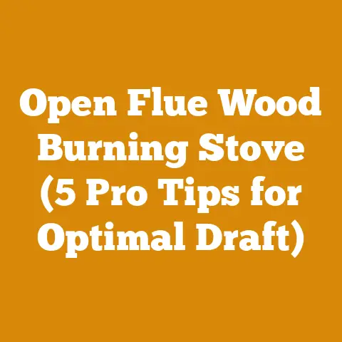 Open Flue Wood Burning Stove (5 Pro Tips for Optimal Draft)