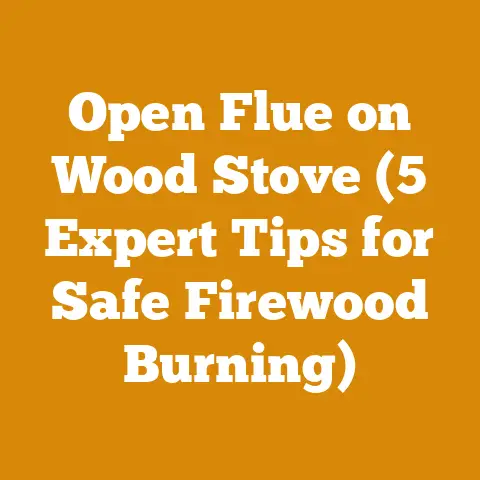 Open Flue on Wood Stove (5 Expert Tips for Safe Firewood Burning)