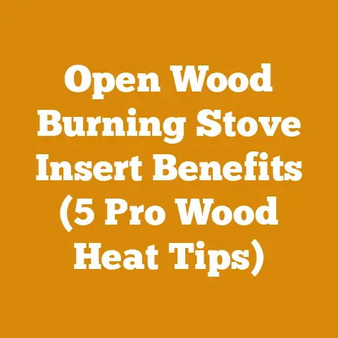 Open Wood Burning Stove Insert Benefits (5 Pro Wood Heat Tips)