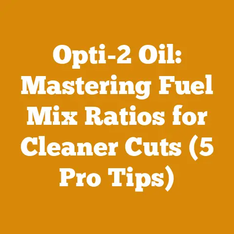 Opti-2 Oil: Mastering Fuel Mix Ratios for Cleaner Cuts (5 Pro Tips)