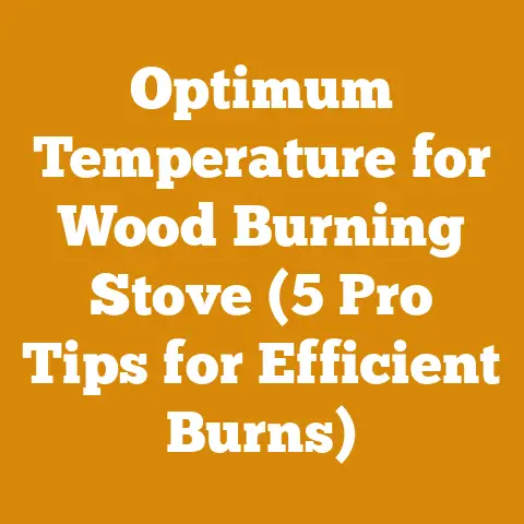 Optimum Temperature for Wood Burning Stove (5 Pro Tips for Efficient Burns)