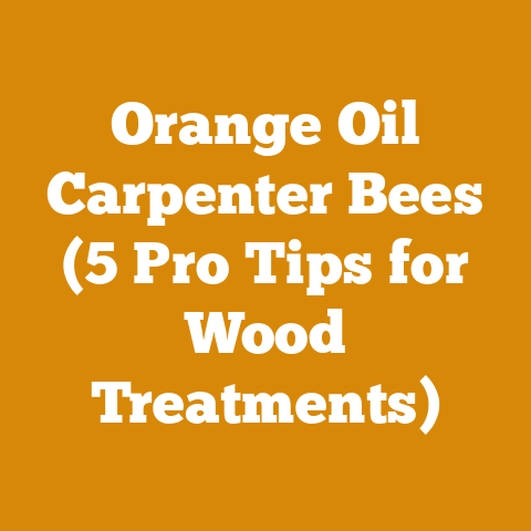Orange Oil Carpenter Bees (5 Pro Tips for Wood Treatments)