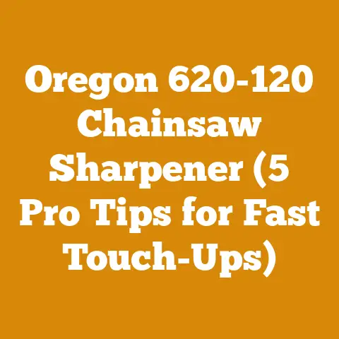 Oregon 620-120 Chainsaw Sharpener (5 Pro Tips for Fast Touch-Ups)