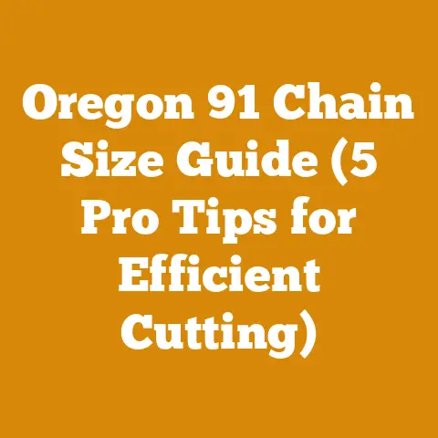 Oregon 91 Chain Size Guide (5 Pro Tips for Efficient Cutting)