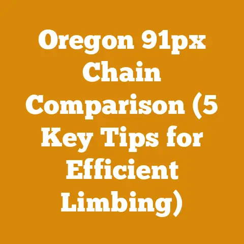 Oregon 91px Chain Comparison (5 Key Tips for Efficient Limbing)