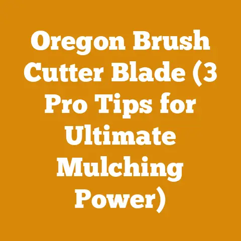 Oregon Brush Cutter Blade (3 Pro Tips for Ultimate Mulching Power)