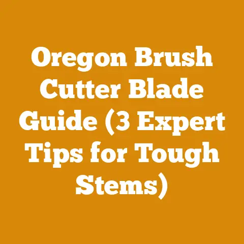 Oregon Brush Cutter Blade Guide (3 Expert Tips for Tough Stems)