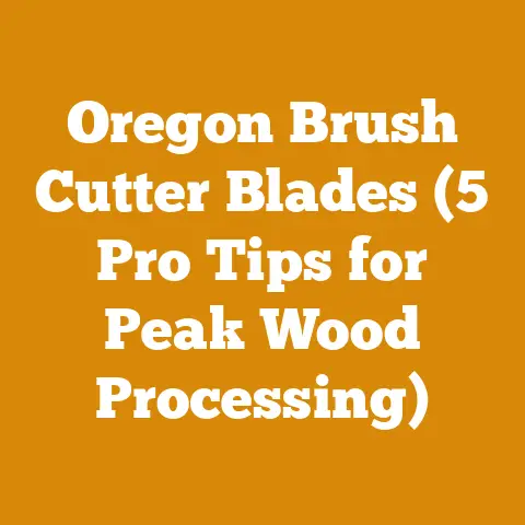 Oregon Brush Cutter Blades (5 Pro Tips for Peak Wood Processing)