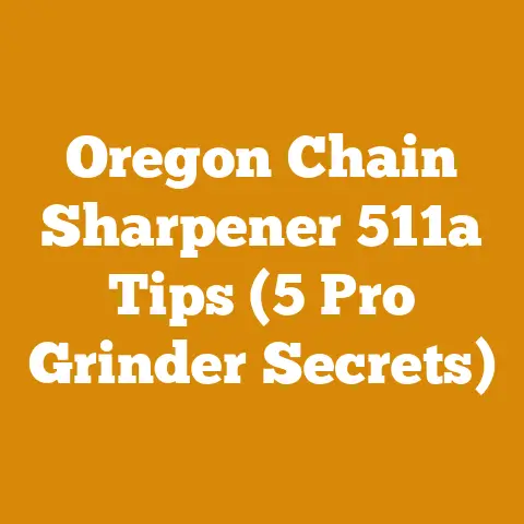 Oregon Chain Sharpener 511a Tips (5 Pro Grinder Secrets)