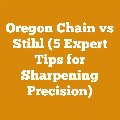 Oregon Chain vs Stihl (5 Expert Tips for Sharpening Precision)