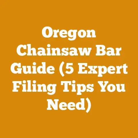 Oregon Chainsaw Bar Guide (5 Expert Filing Tips You Need)