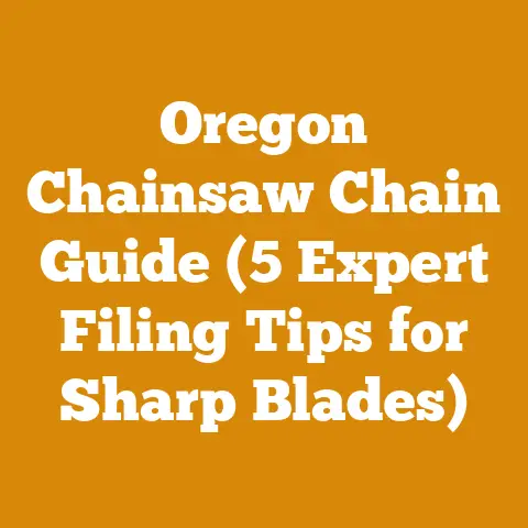 Oregon Chainsaw Chain Guide (5 Expert Filing Tips for Sharp Blades)