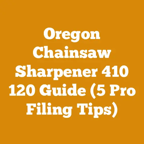 Oregon Chainsaw Sharpener 410 120 Guide (5 Pro Filing Tips)