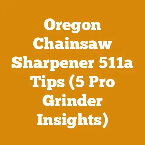 Oregon Chainsaw Sharpener 511a Tips (5 Pro Grinder Insights)