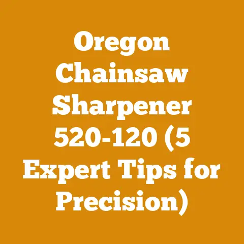 Oregon Chainsaw Sharpener 520-120 (5 Expert Tips for Precision)