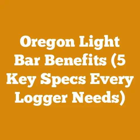 Oregon Light Bar Benefits (5 Key Specs Every Logger Needs)