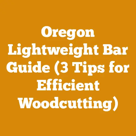 Oregon Lightweight Bar Guide (3 Tips for Efficient Woodcutting)