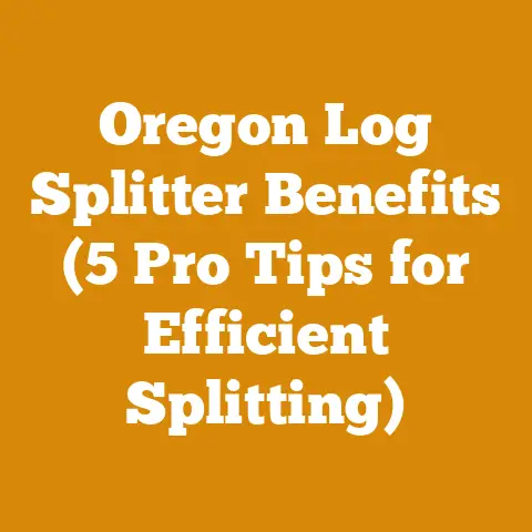 Oregon Log Splitter Benefits (5 Pro Tips for Efficient Splitting)